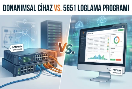 Donanımsal Cihaz vs Loglama Programı