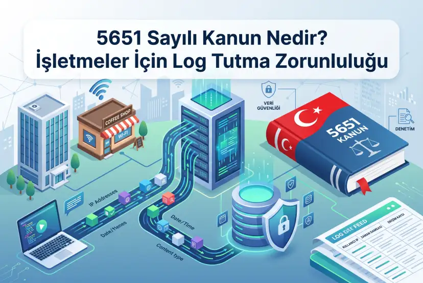 5651 Sayılı Kanun Nedir? İşletmeler İçin Log Tutma Zorunluluğu
