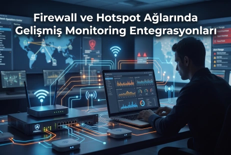 Firewall ve Hotspot Ağlarında Gelişmiş Monitoring Entegrasyonları