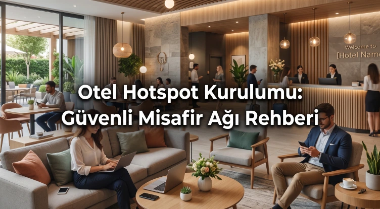 Otel Hotspot Kurulumu: Güvenli Misafir Ağı Rehberi