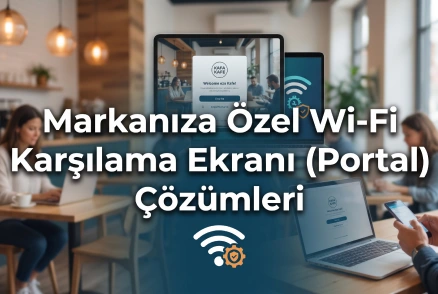 Markanıza Özel Wi-Fi Karşılama Ekranı (Portal) Çözümleri