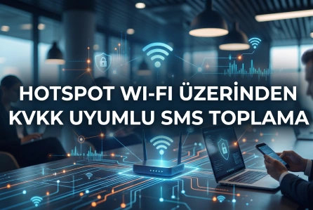 Hotspot Wi-Fi Üzerinden KVKK Uyumlu SMS Toplama